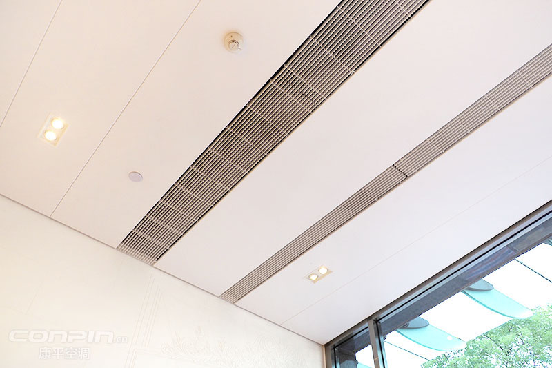 暗裝冷暖風(fēng)幕 康平空調(diào) 老佛爺百貨